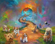 Jim Warren Fine Art Jim Warren Fine Art All Dogs Go to Heaven #4 - Dogs Allowed